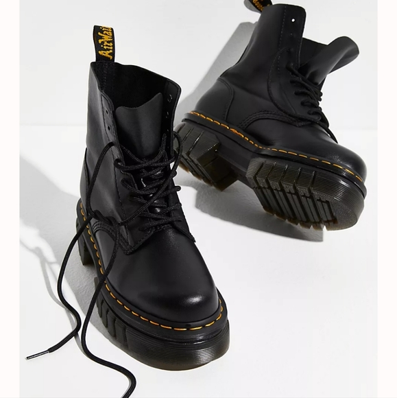 Dr. Martens Shoes - Dr. Martens Audrick platform lace up boots